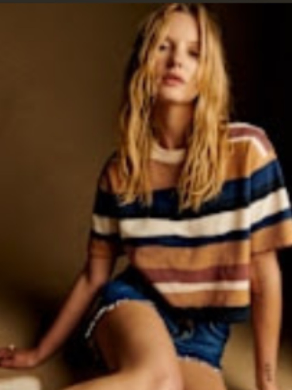 ISO MARLO T-shirt sezane in color Midnight